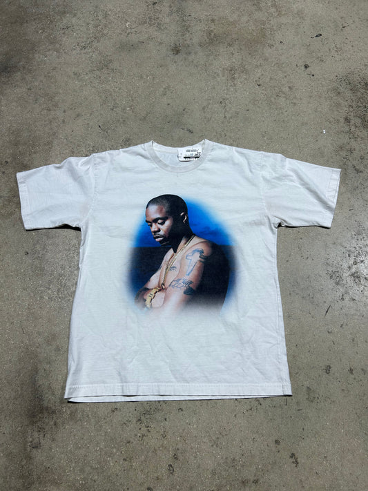 Nas God's Son Euro Bootleg Tee - White Size XL