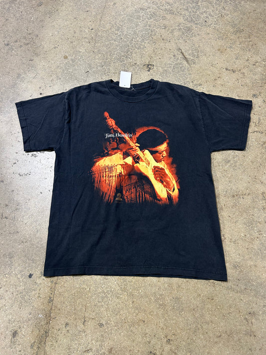 1993 Jimi Hendrix Live At Woodstock Tee - Black Size XL