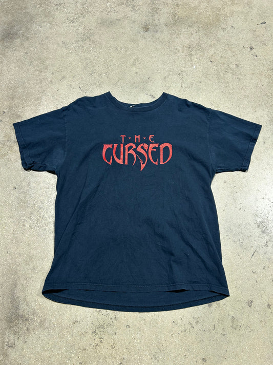 The Cursed Song Note Tee - Black Size Large