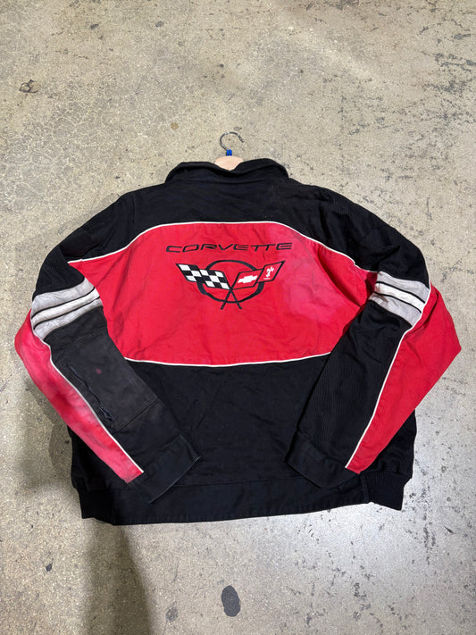 Corvette Racing Jacket - Red/Black Size 2XL
