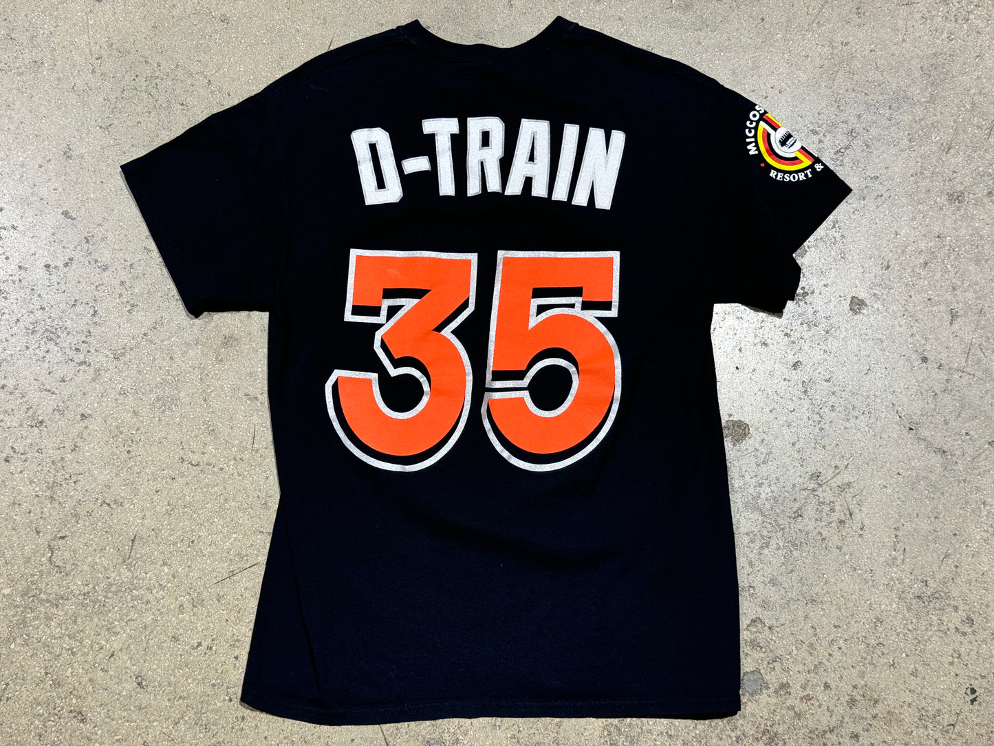 Miami Marlins #35 Dontrelle Willis "D-Train' Alumni Tee - Black Size Medium