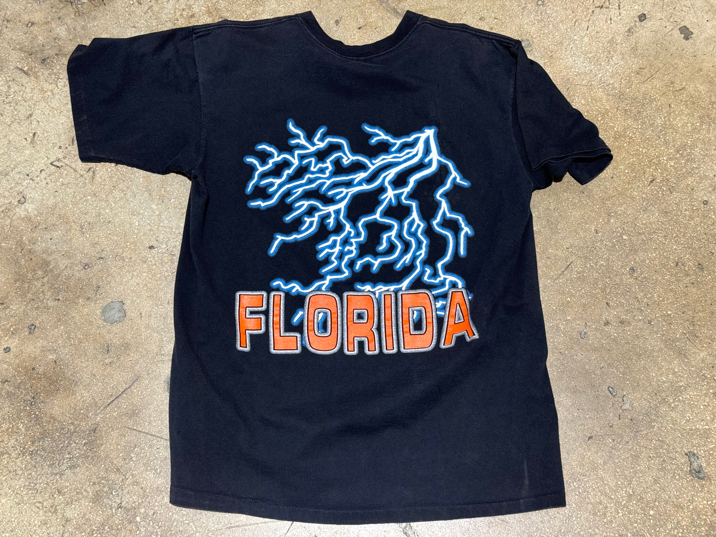 Florida Gators Lightning Mullet Tee  - Black Size XL