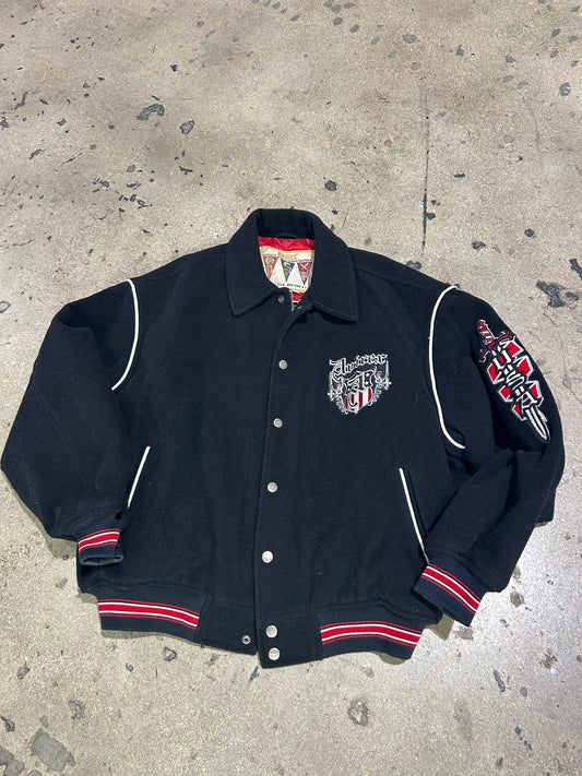AVIREX USA Wool Jacket - Black Size 3XL