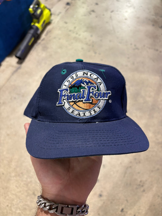 1997 NCAA Final Four Seattle Snapback - Navy