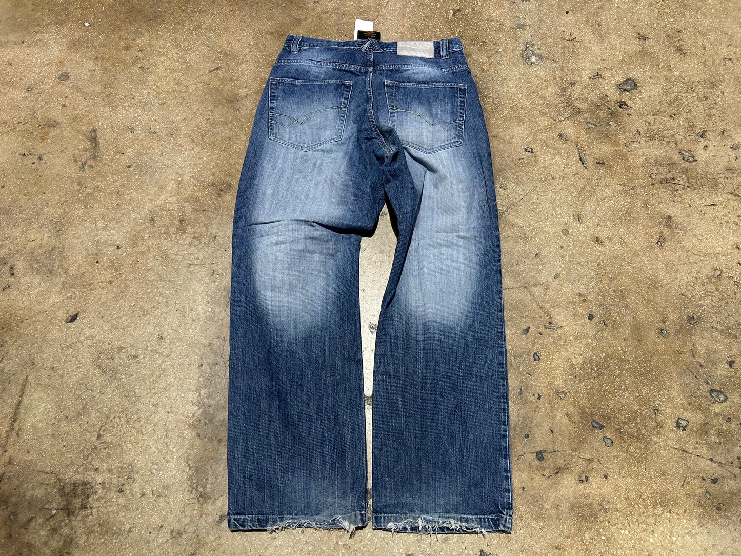 Avirex Baggy Jeans - Blue Size 34/34