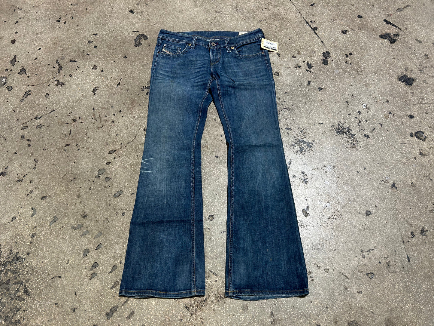 Women's Diesel Flare Denim - Blue Size 28x32