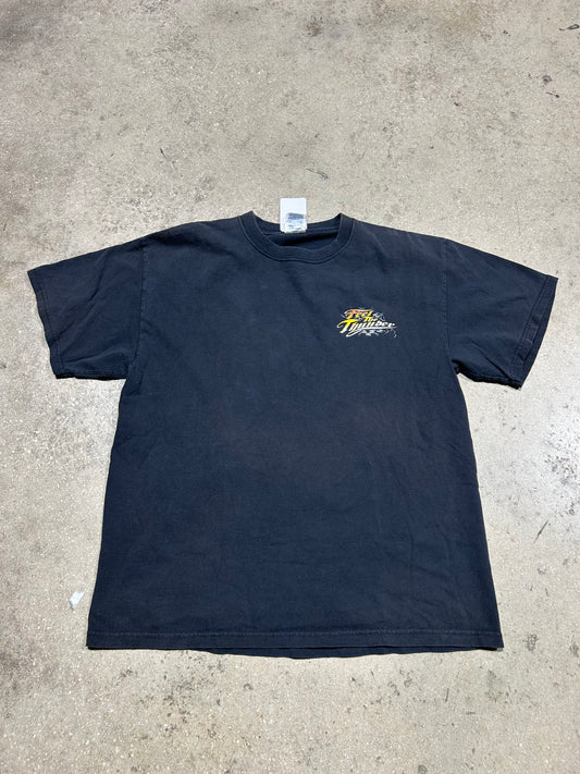 Feel The Thunder Nascar Tee - Black Size Large
