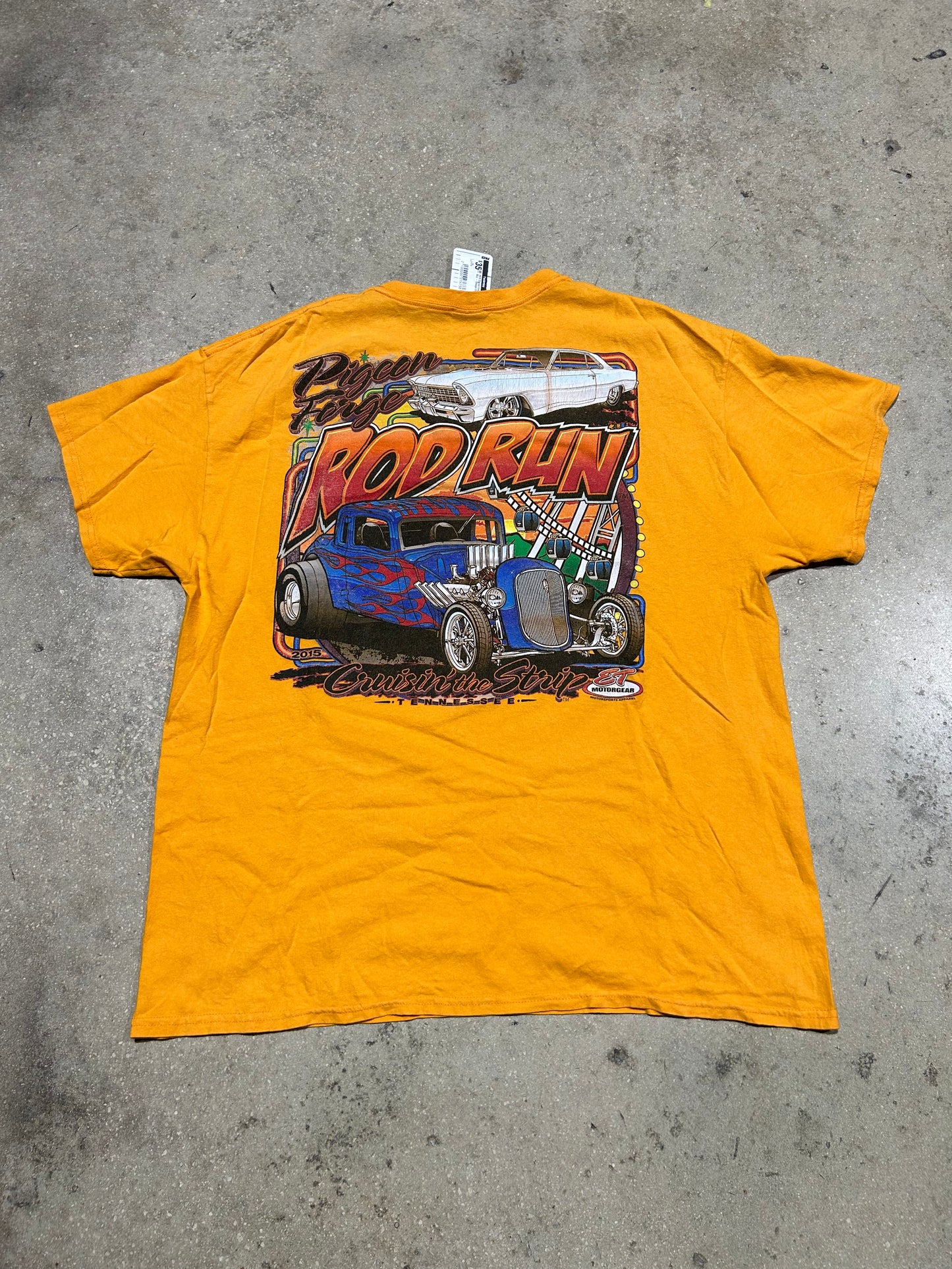 2015 Digcon Forge Rod Run - Orange Size XL