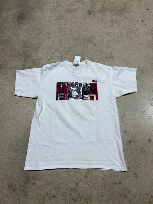 NIke Lebron Akron Finest Tee - White Size Large