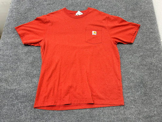 Carhartt Pocket Tee - Burnt Orange Size Large