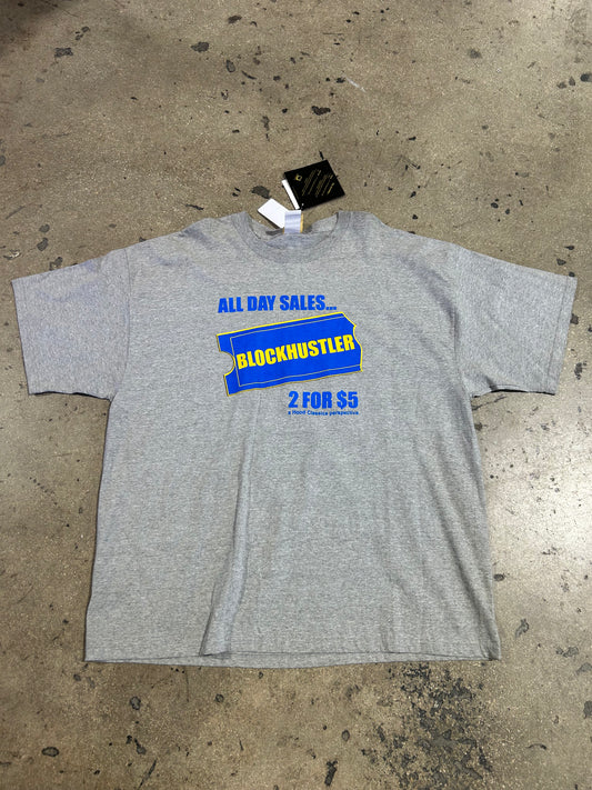 BlockHustler Tee - Grey Size XXXXL