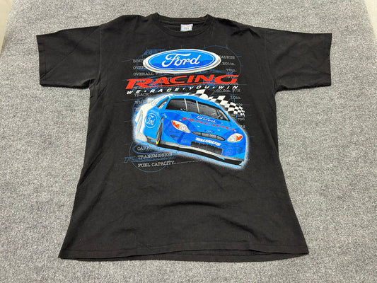 NASACR Ford Racing Tee - Black Size XL