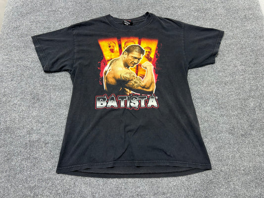 2007 WWE Batista Tee - Black Size Large