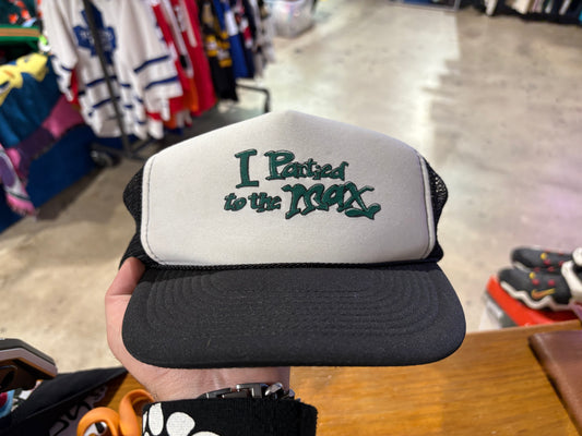 I Partied To the Max Trucker Hat - Black