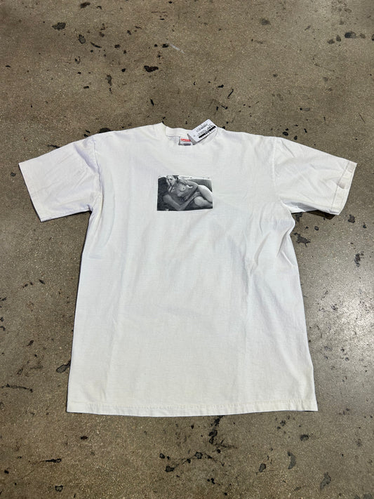 2005 Supreme x Larry Clark Teenage Lust Tee - White Size Large