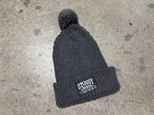 Stussy Puff Ball Beanie - Grey