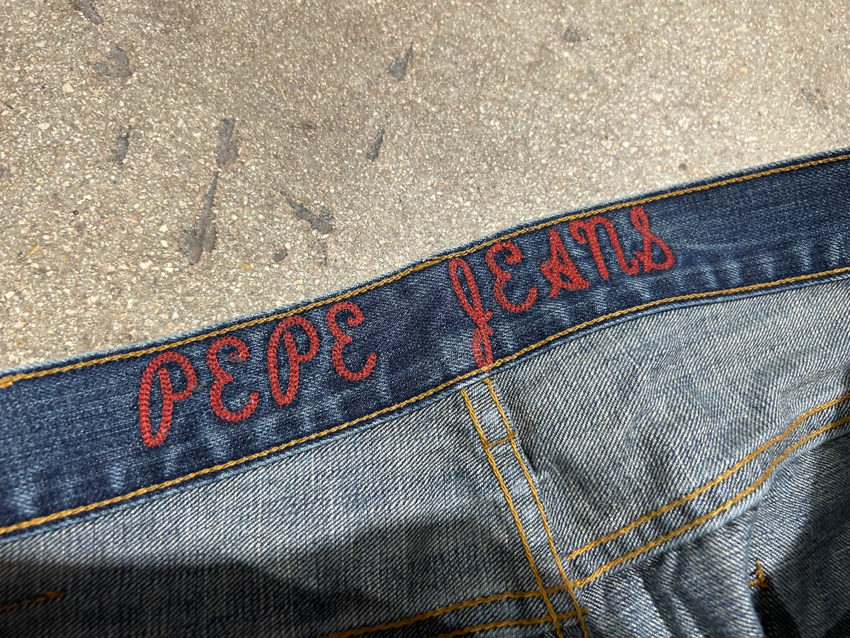 Distressed Pepe Jeans - Navy Size 40