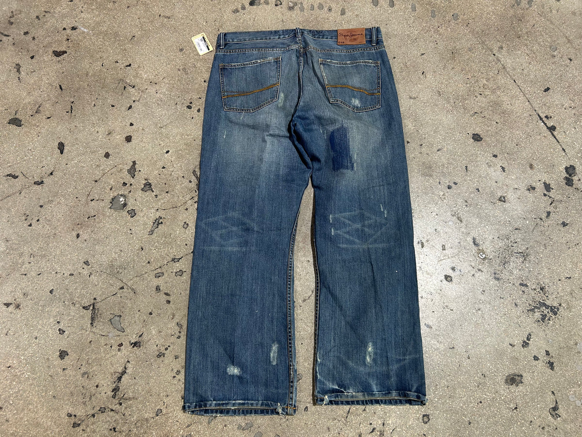 Distressed Pepe Jeans - Navy Size 40
