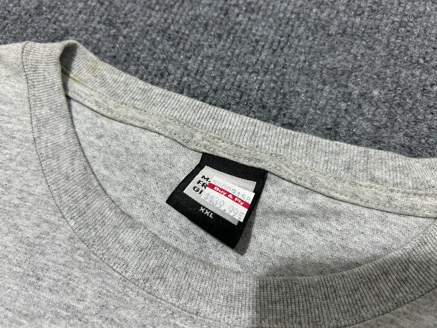 Marithe Francois Girbaud Long Sleeve Tee - Gray Size XXL