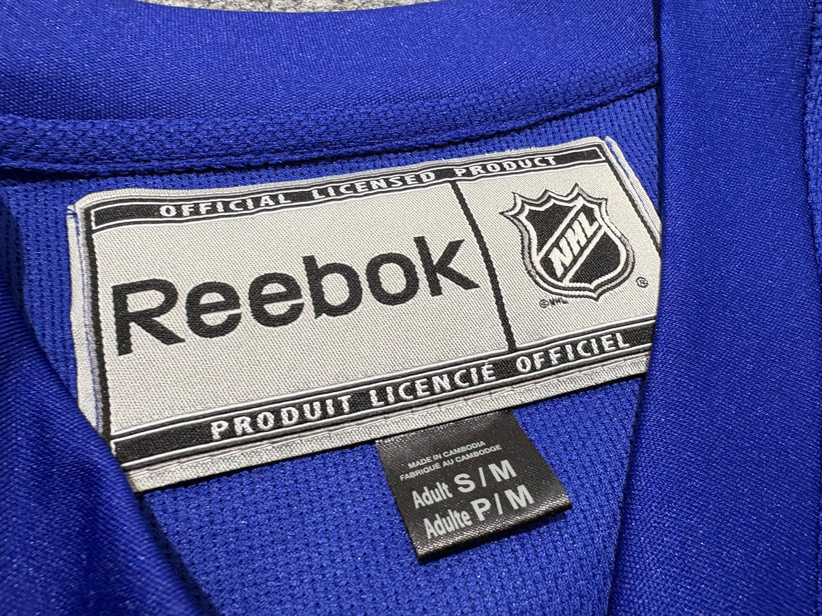 Reebok Vancouver Canucks Hockey Jersey - Blue Size Small