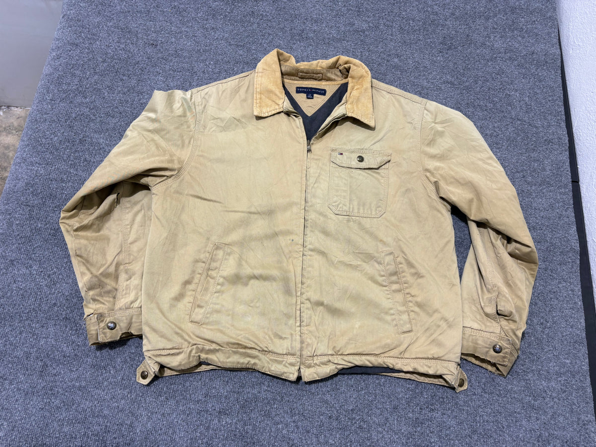 Tommy Hilfiger Pocket Jacket - Khaki Size Large